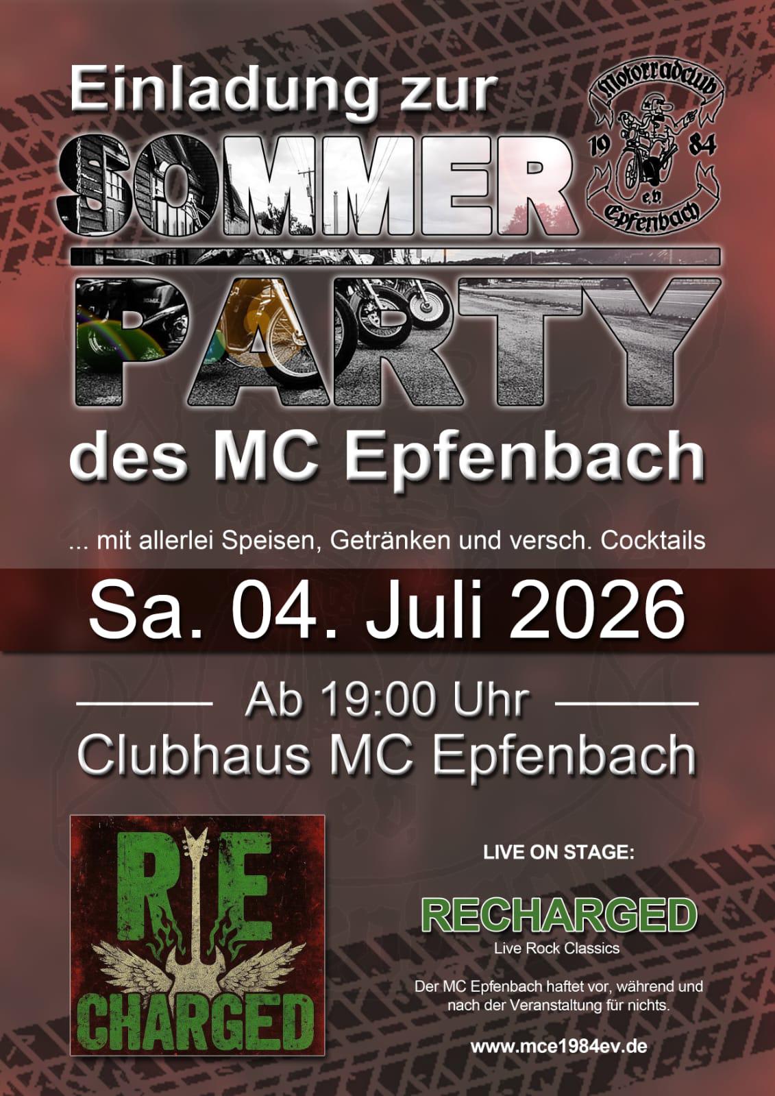 Recharged Gig bei MC Epfenbach